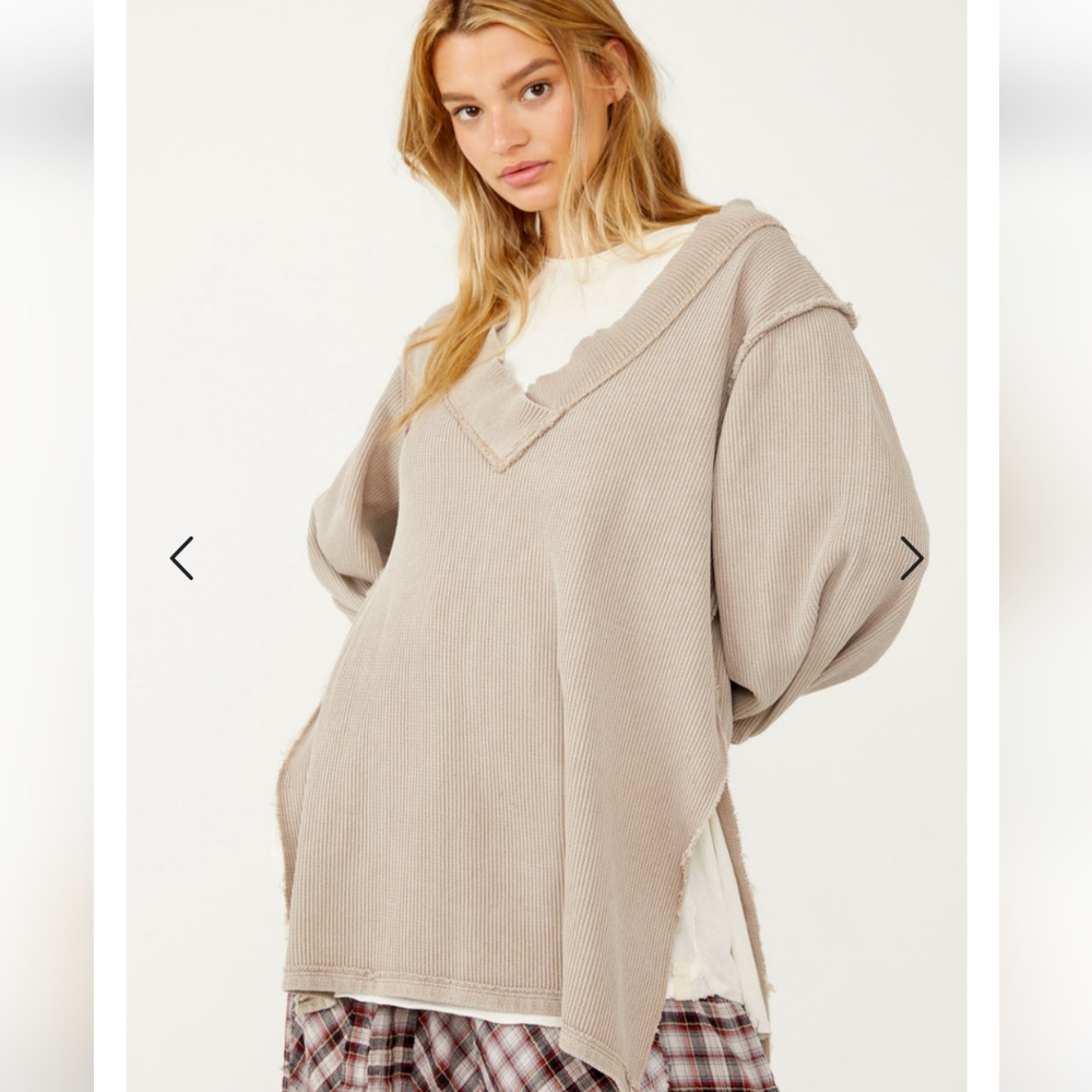 Free People Asher Thermal Sweater